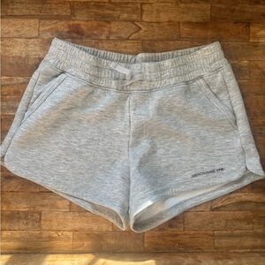 Abercrombie Kids Light Gray Athletic Shorts